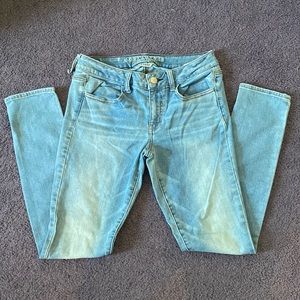 American Eagle Light Blue Jeggings